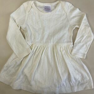 Hanna Andersson Pointelle Organic Cotton Skirted Bodysuit